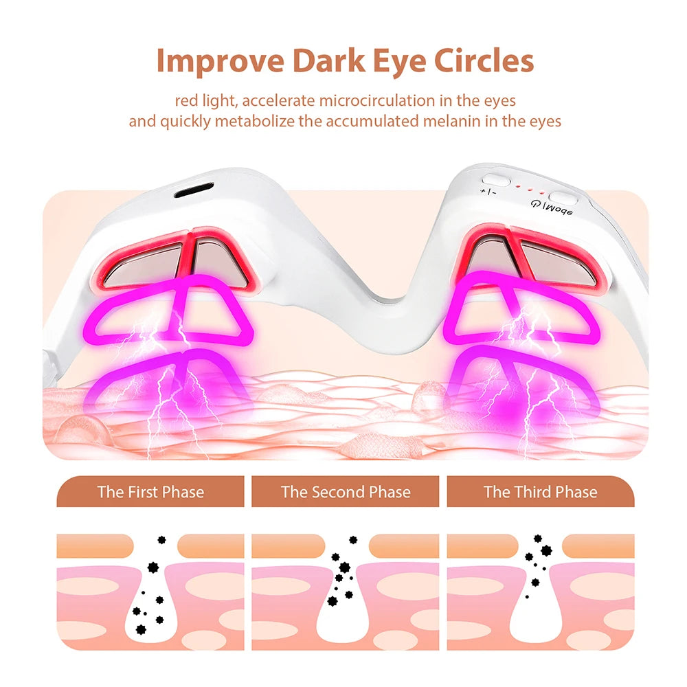 EMS Eye Massager – Reduce Dark Circles, Eye Bags & Fine Lines
