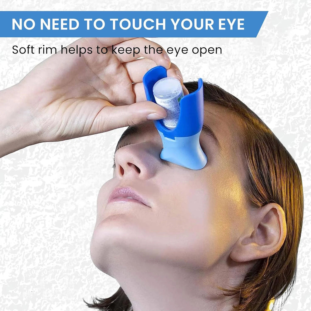 Eye Drop Applicator – No-Mess, No-Touch Eye Drop Guide
