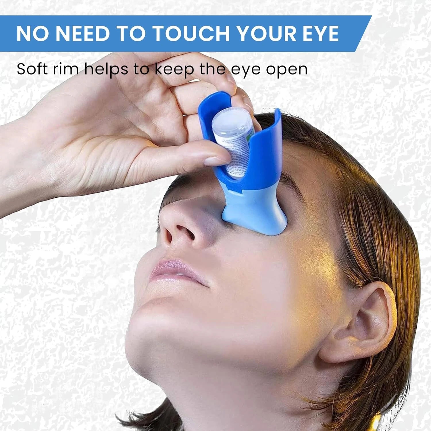 Eye Drop Applicator – No-Mess, No-Touch Eye Drop Guide