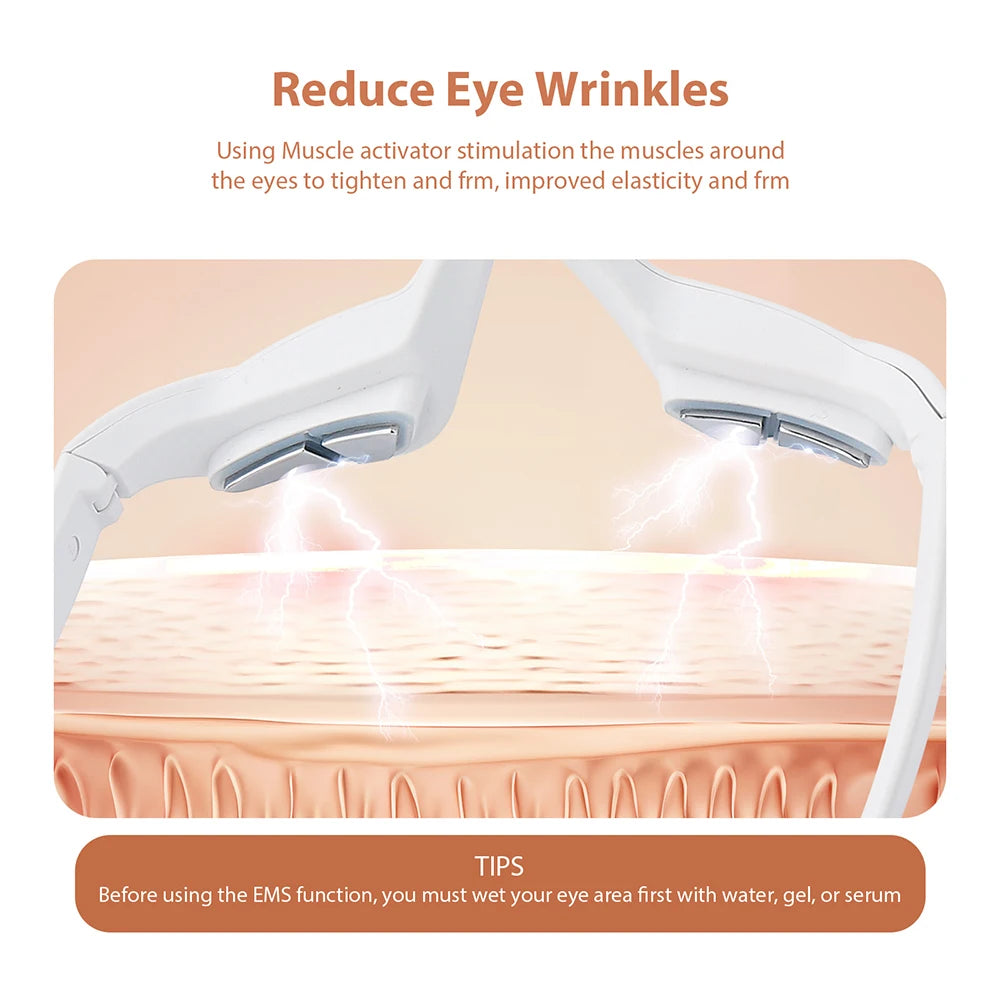 EMS Eye Massager – Reduce Dark Circles, Eye Bags & Fine Lines
