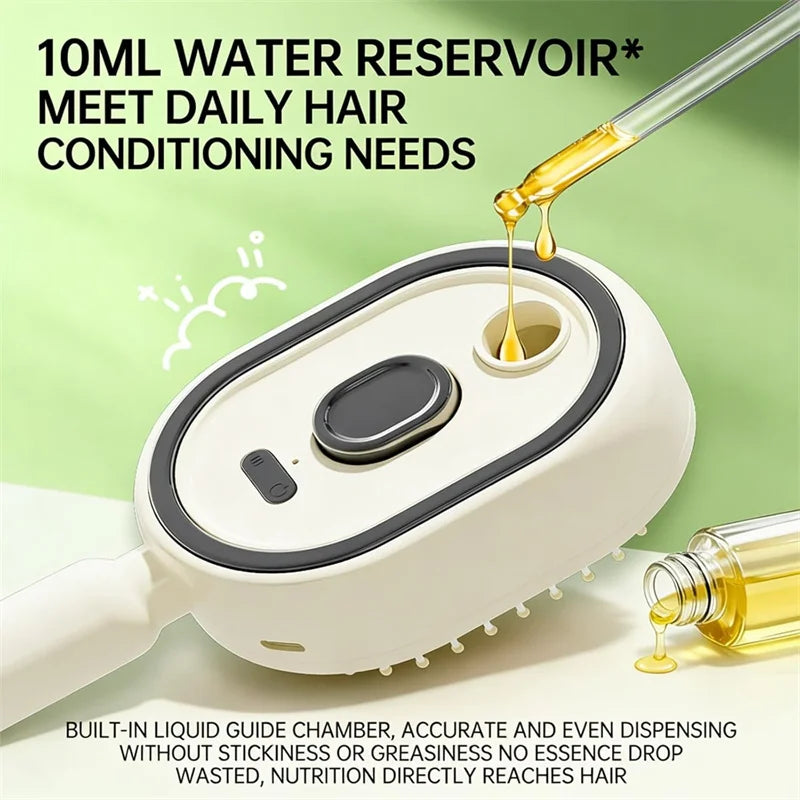 3-in-1 Electric Spray Scalp Massage Comb