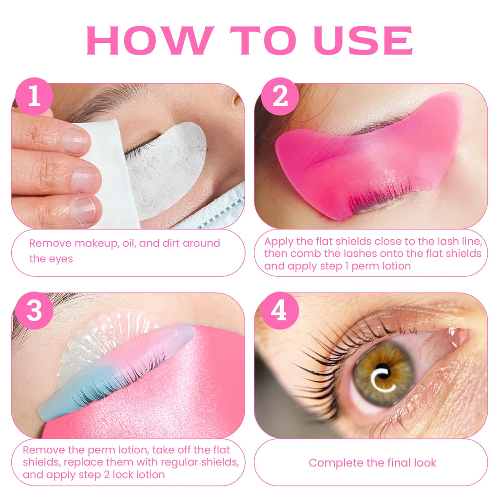 Reusable Silicone Eye Pads – Lash Extension & Makeup Shields
