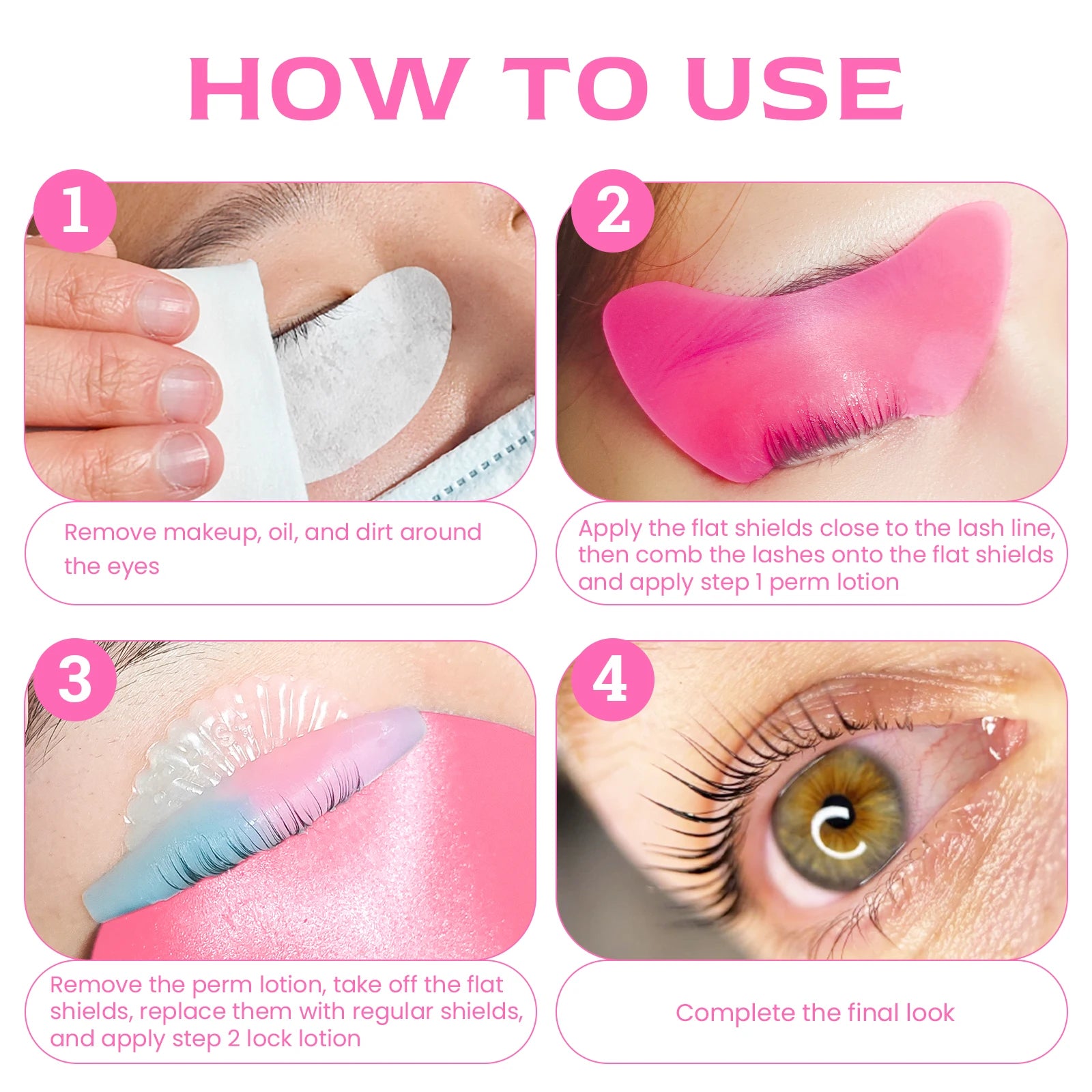 Reusable Silicone Eye Pads – Lash Extension & Makeup Shields