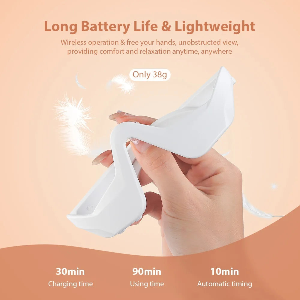 EMS Eye Massager – Reduce Dark Circles, Eye Bags & Fine Lines